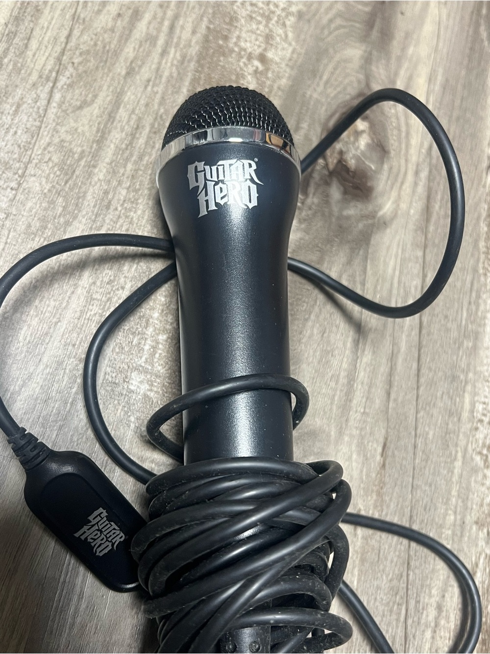 Guitar Hero Wired Microphone - Black